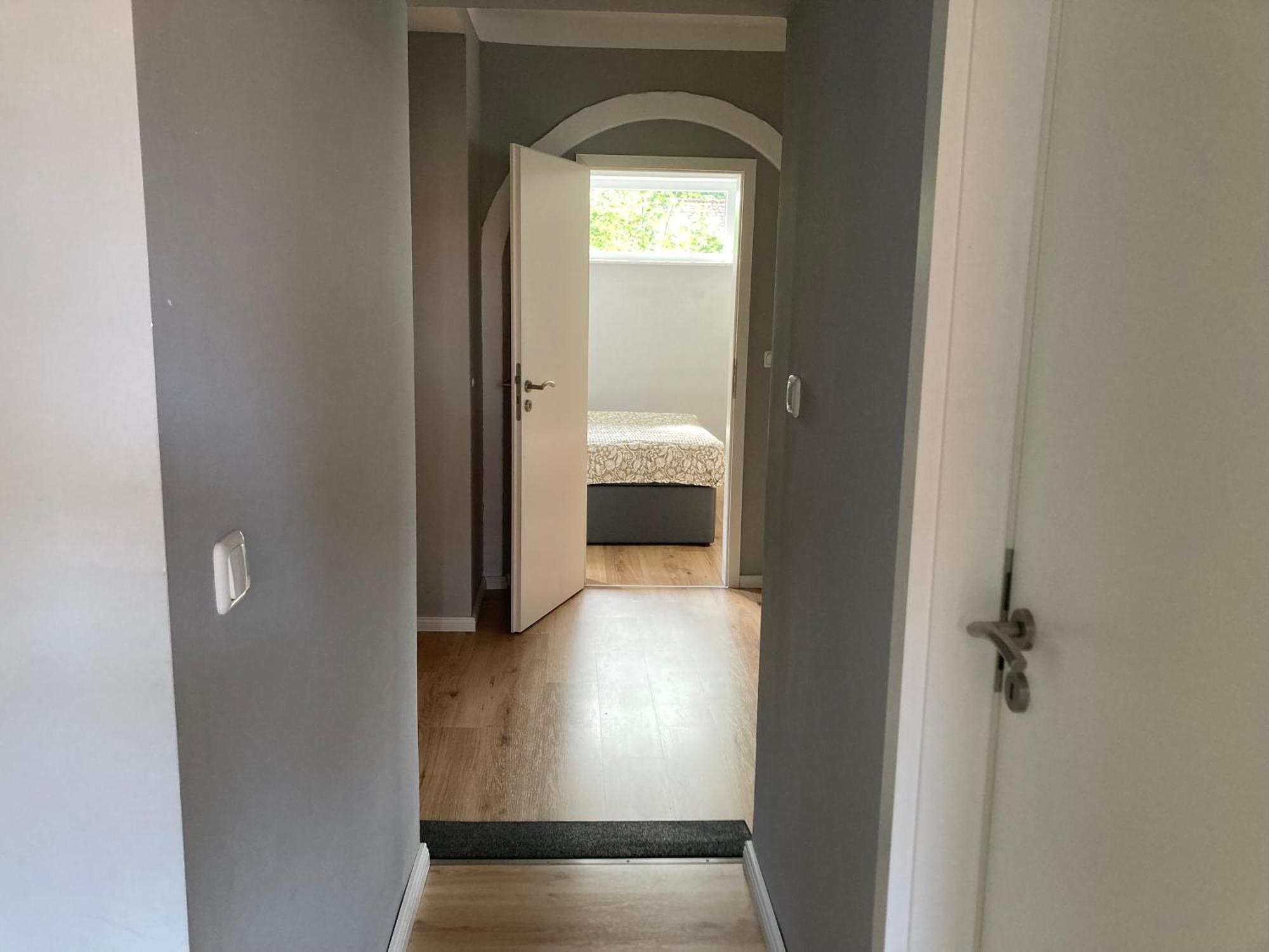 Ferienwohnung Am Strandweg 호바흐트 외부 사진